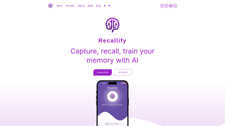 New Recallify AI Tool Review