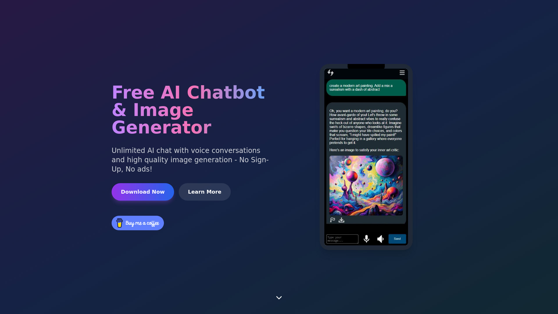 Free AI Chat & Image Generator logo