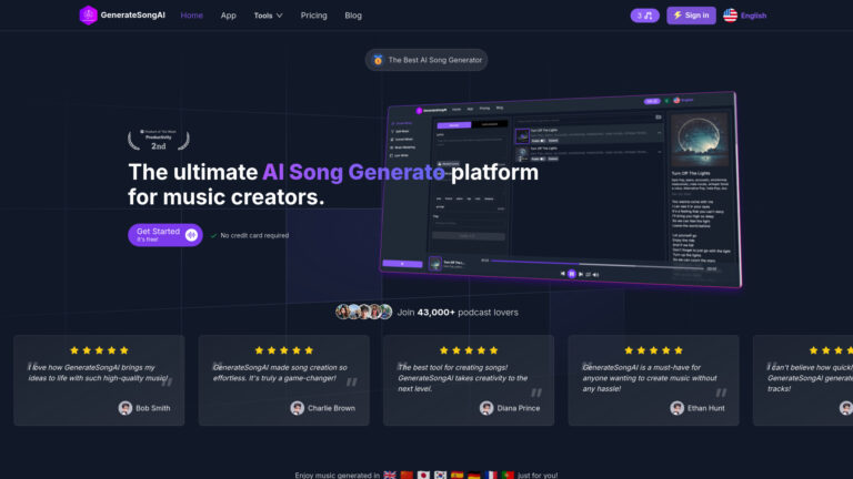 Trending Generatesongai AI Tool Review
