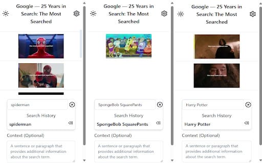 YouTube Video Frame Search ai chrome extension logo