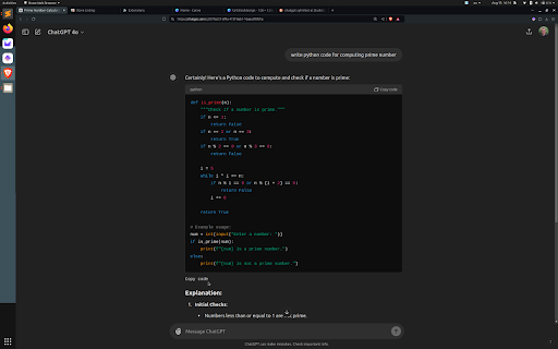 ChatGPT Code Copy Extension ai chrome extension