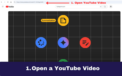 Tube Genie Pro ai chrome extension logo