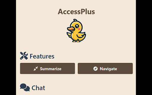 AccessPlus ai chrome extension logo