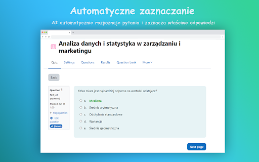 Quizonator ai chrome extension logo