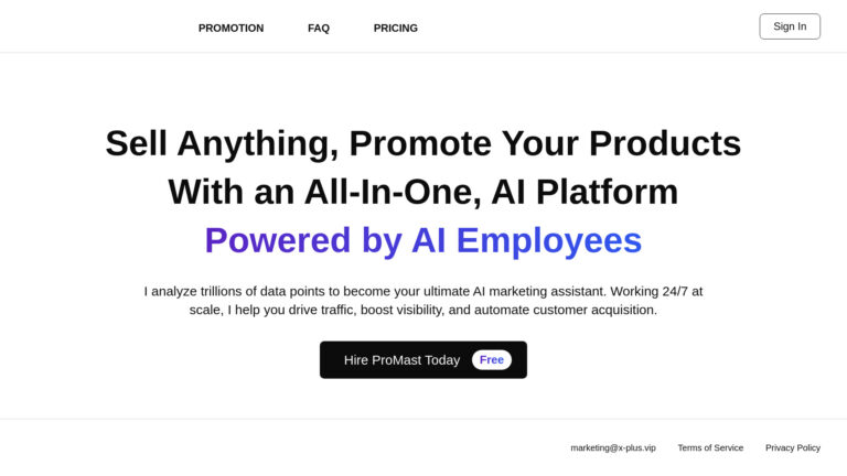 Top Promast AI Tool Review