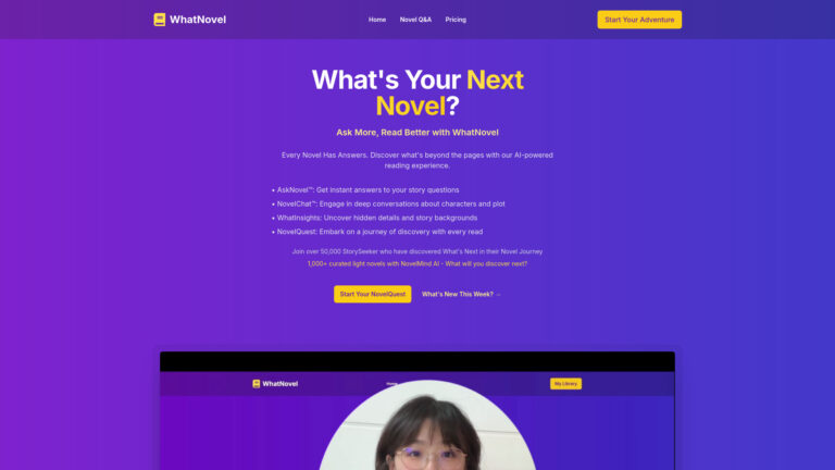 Popular Whatnovel AI Tool Review