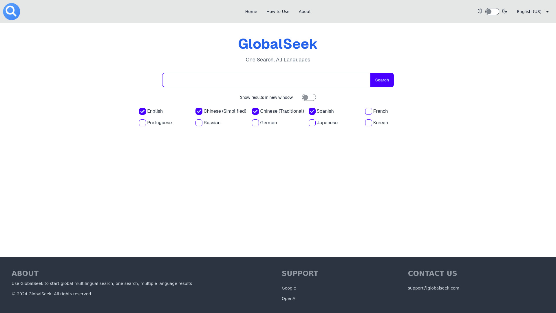 GlobalSeek logo