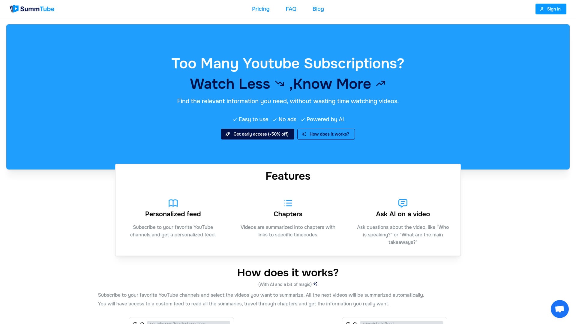 YouTube Summarizer logo