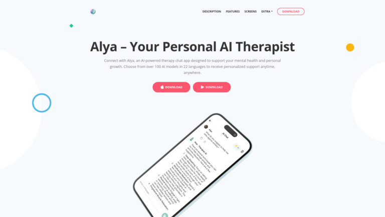 Innovative Alya AI Tool Review