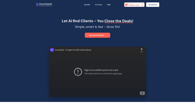 Innovative Scoutleadz AI Tool Review