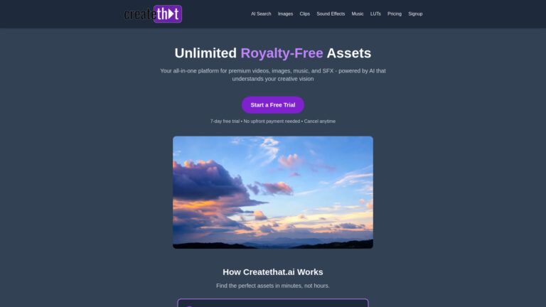 Advanced Createthat.ai AI Tool Review
