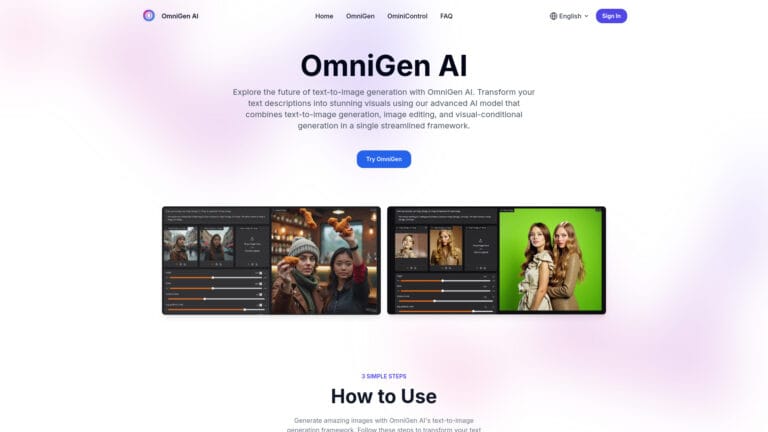 Advanced Omnigen AI AI Tool Review