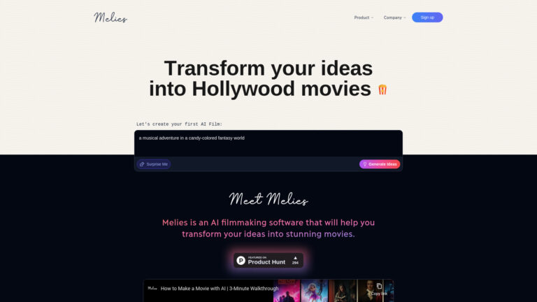 Top Melies AI AI Tool Review