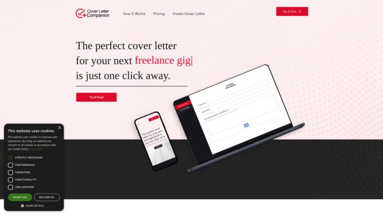Innovative Cover Letter Companion AI Tool Review