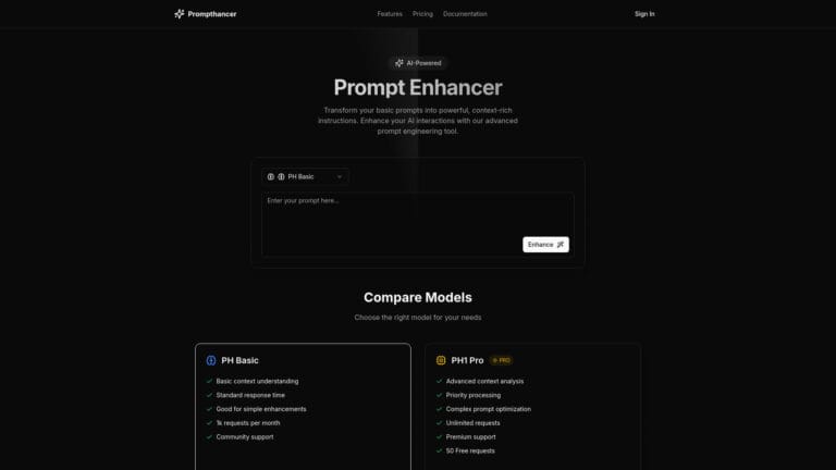 Top Prompthancer AI Tool Review