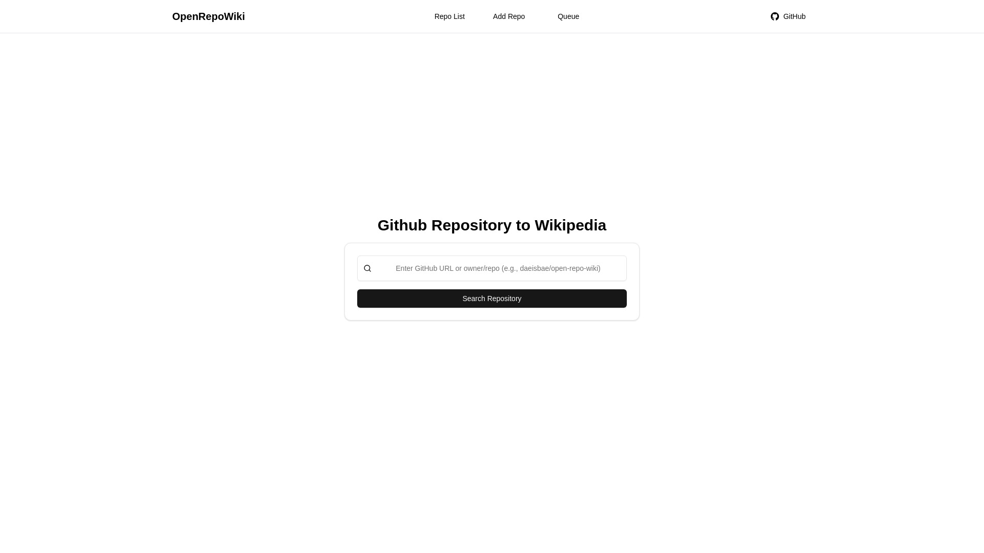 OpenRepoWiki logo