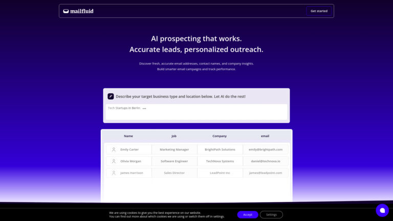 Smart Mailfluid AI Tool Review