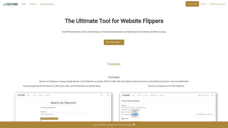 Free Folio Findr AI Tool Review