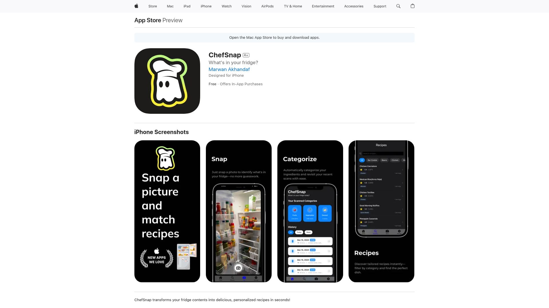 ChefSnap logo