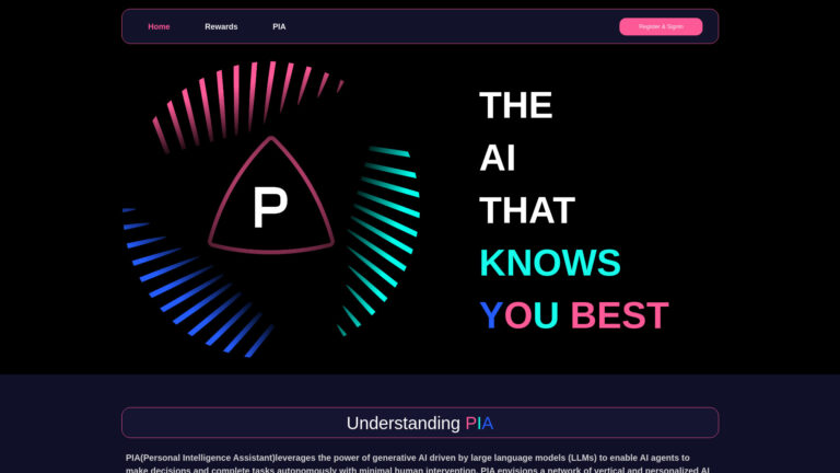 Free Pia (personal Intelligence Assistant) AI Tool Review