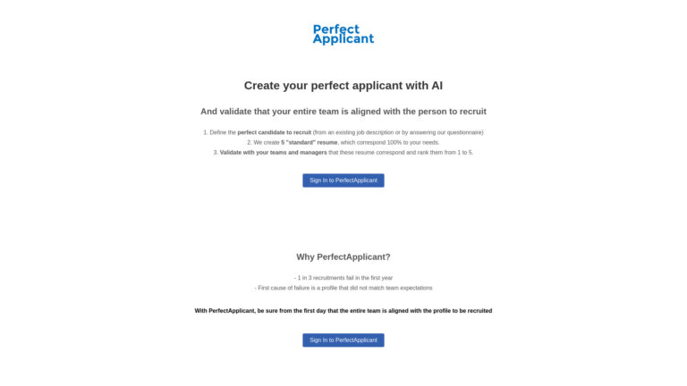 Advanced Perfectapplicant AI Tool Review