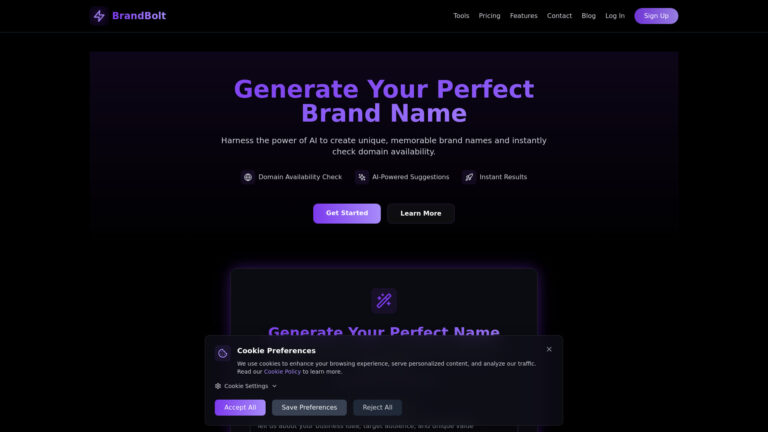 Innovative Brandbolt AI Tool Review