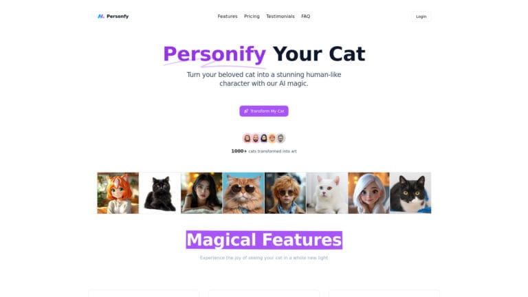 Innovative Personfy AI Tool Review