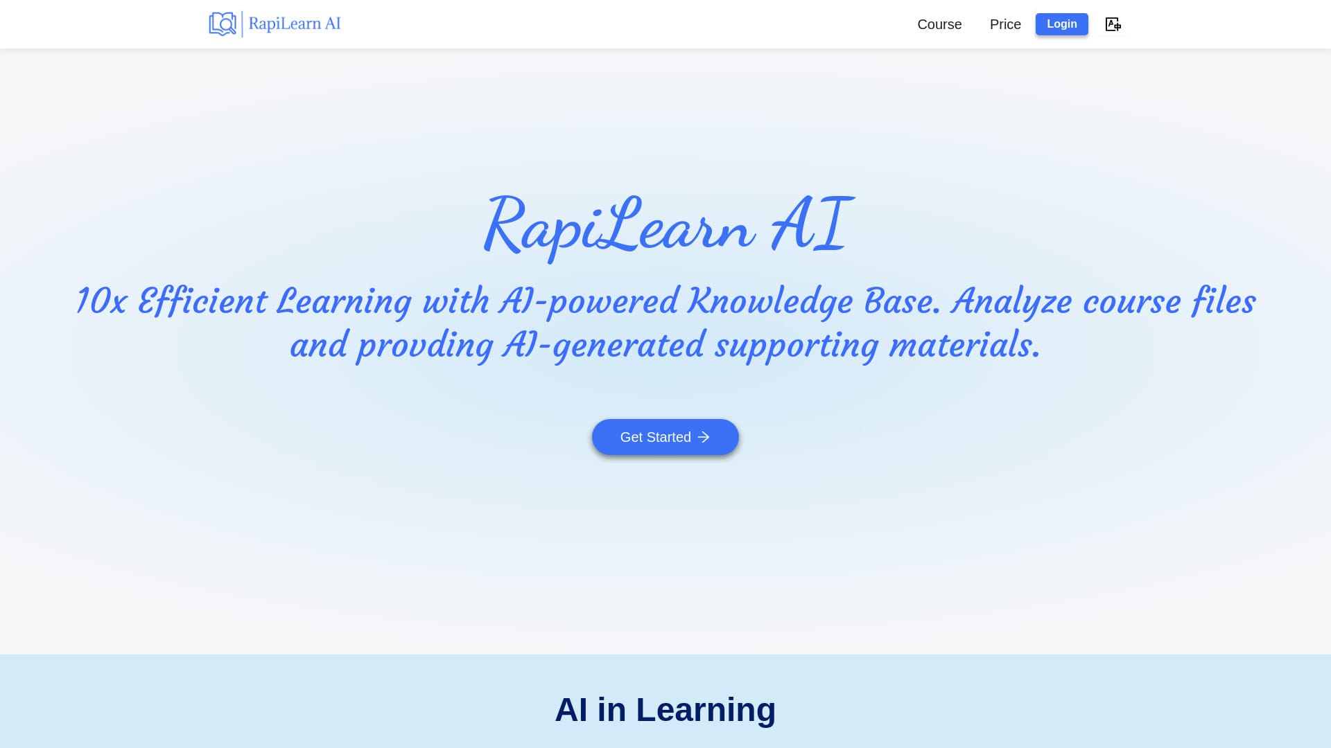 RapiLearn AI logo