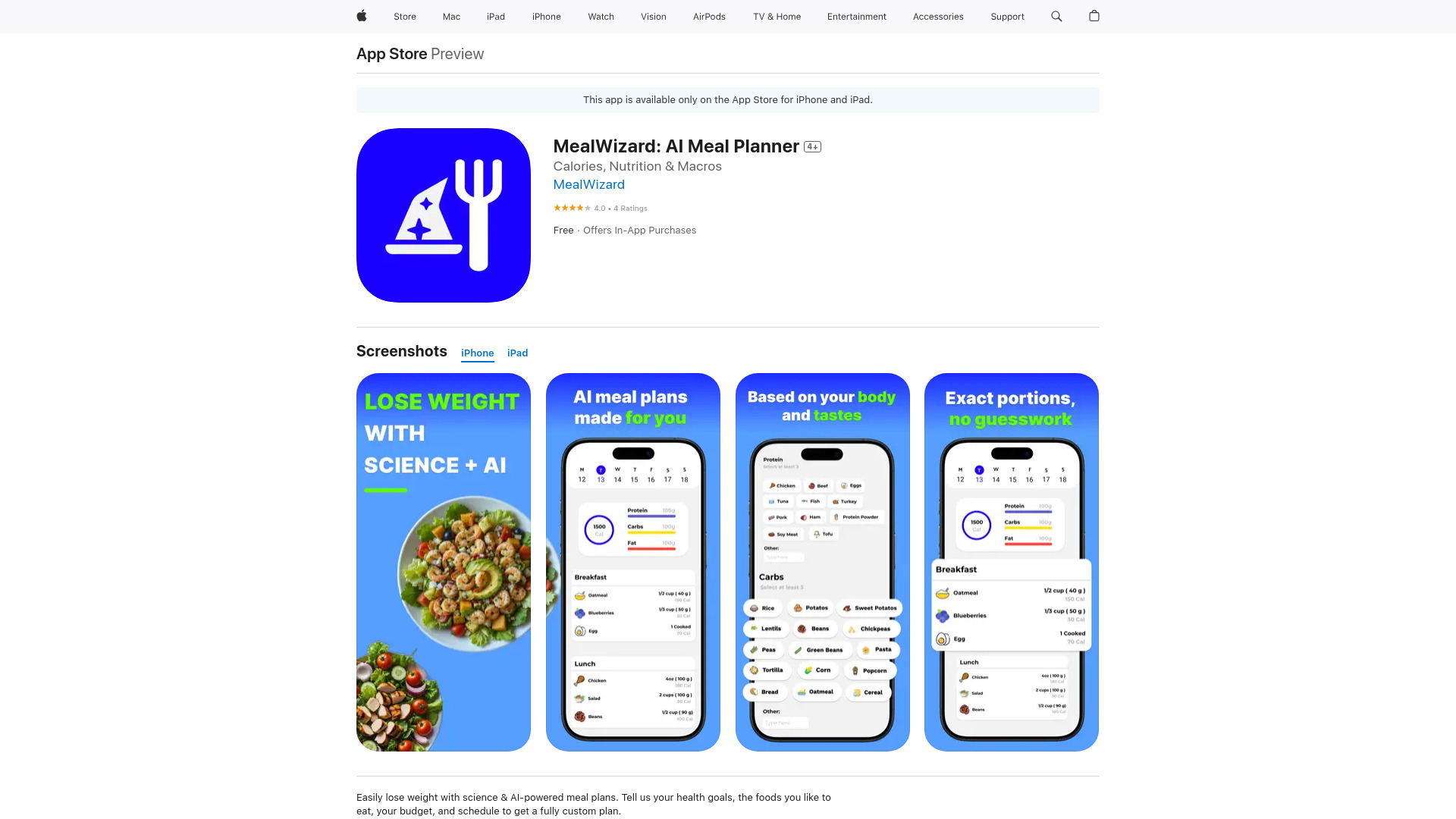 MealWizard logo