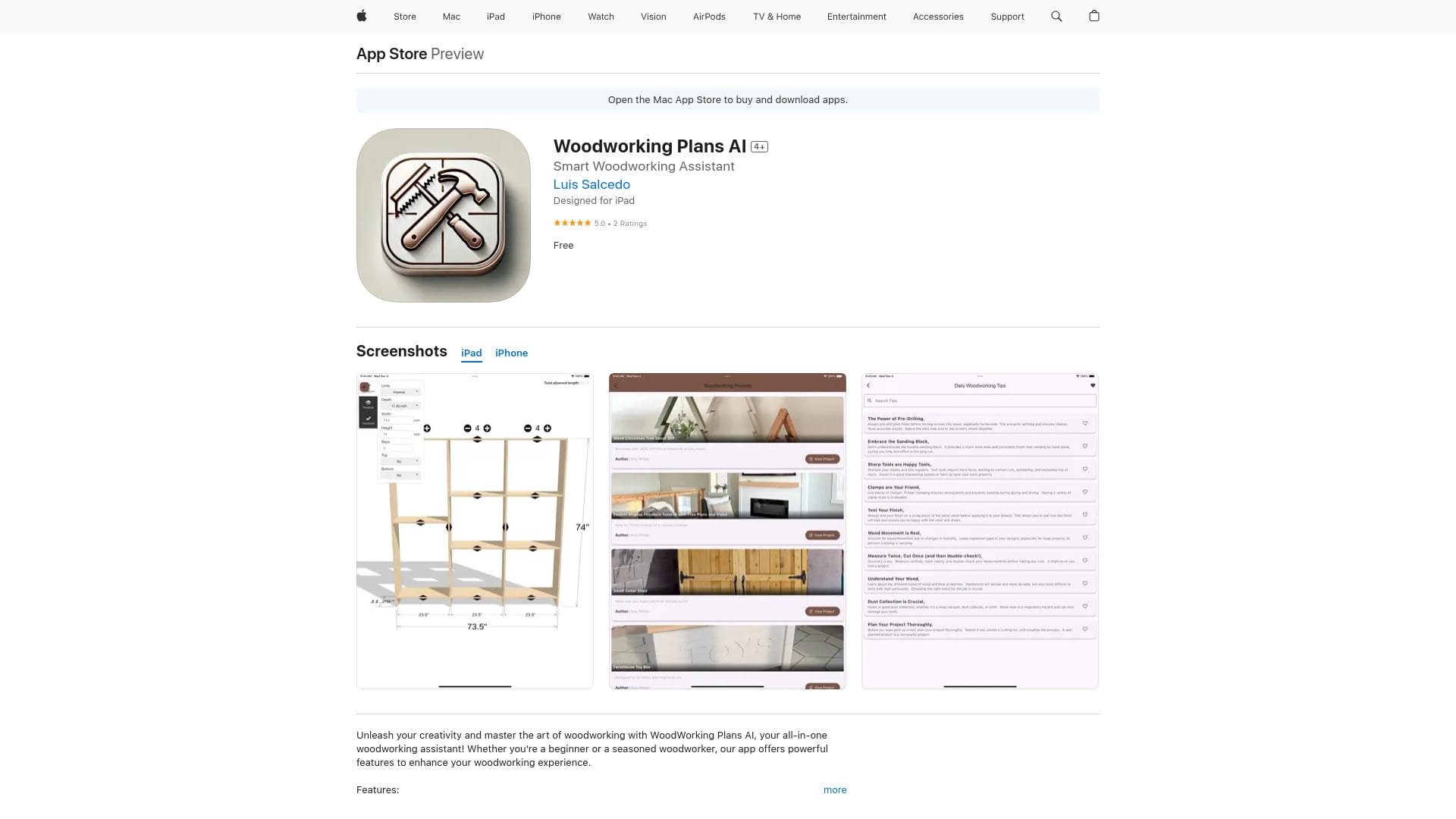 Woodworking Plans AI logo