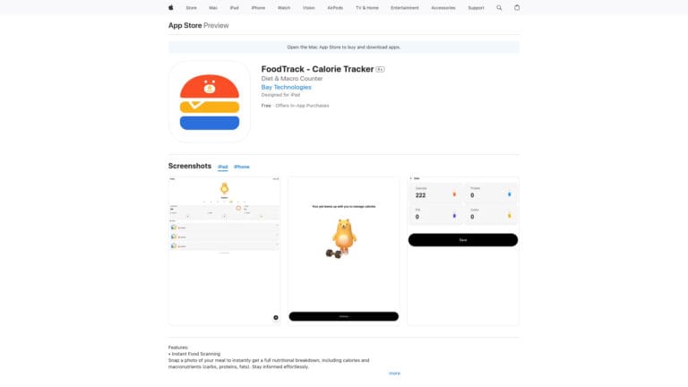 Trending Foodtrack AI Tool Review