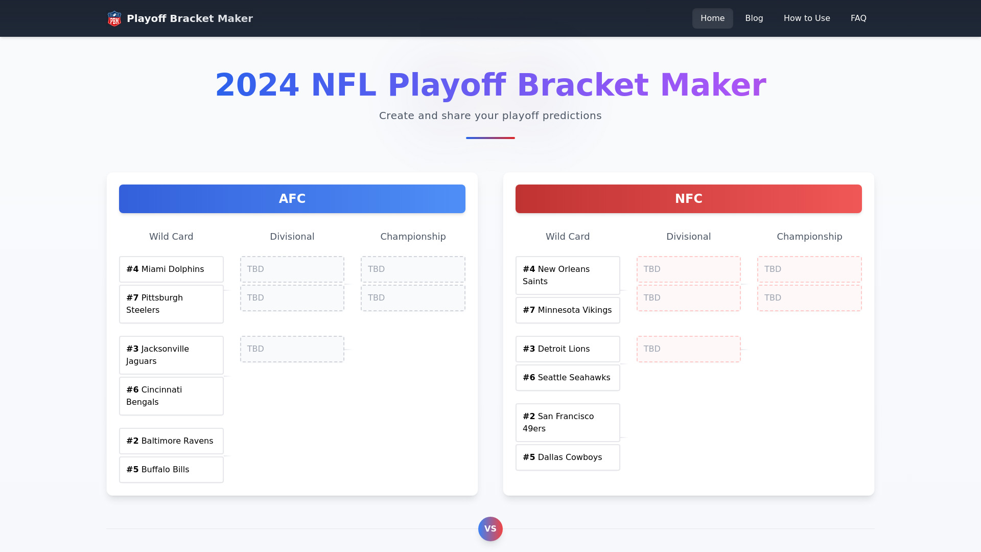 Playoff Bracket Maker logo