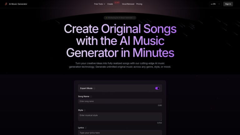 Trending AI Music Generator AI Tool Review