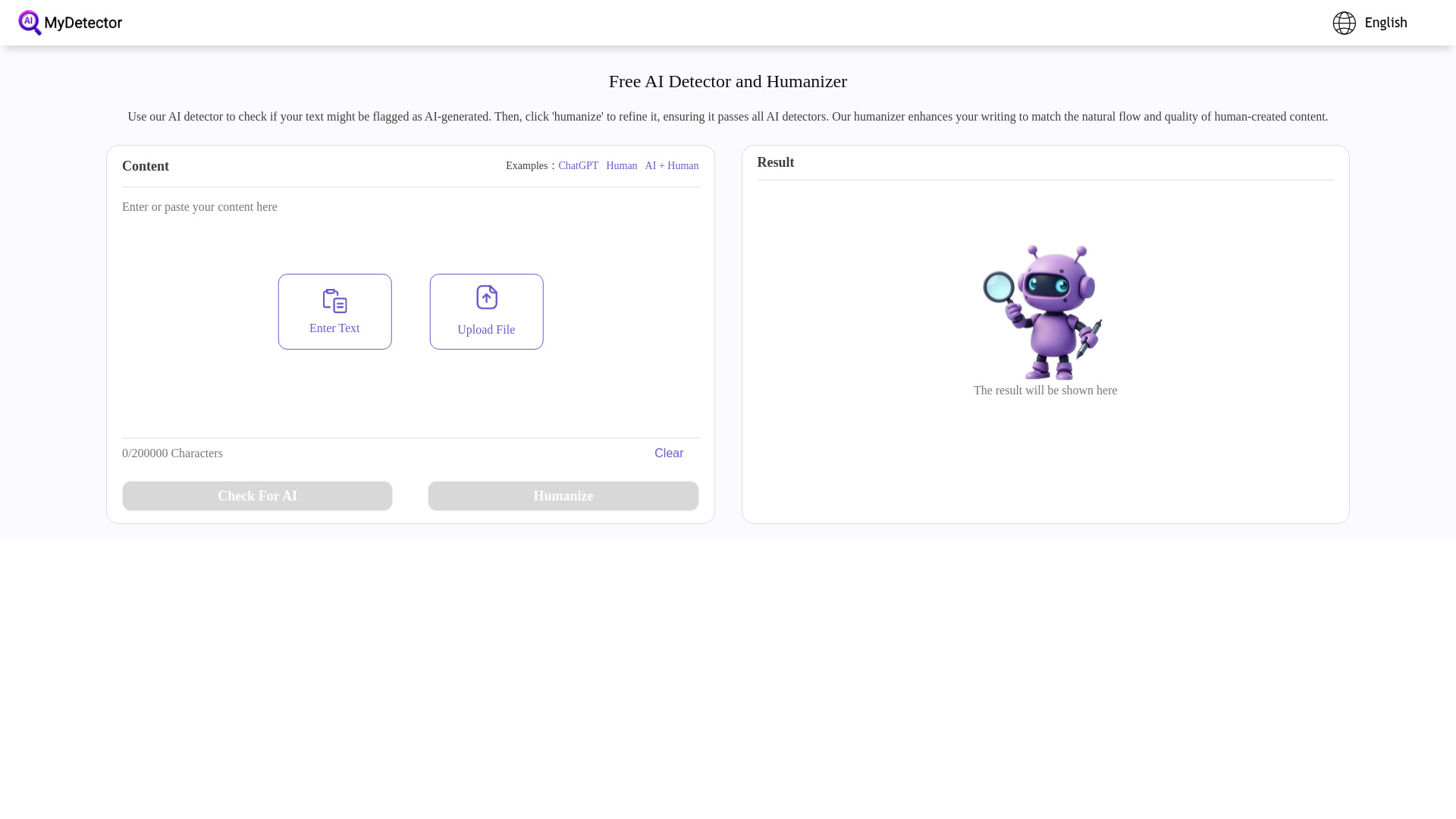 MyDetector AI logo