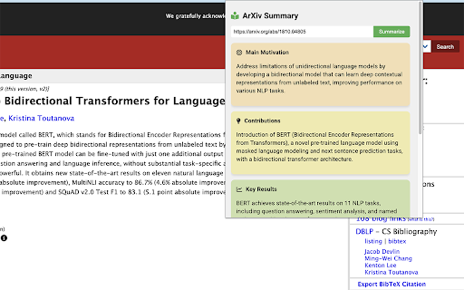 ArXiv Insight ai chrome extension