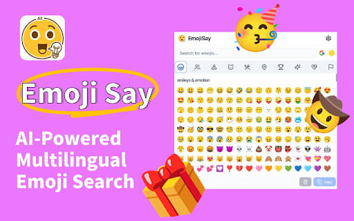 Emoji Say ai chrome extension