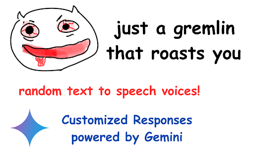Get Roasted by Your Browser ai chrome extension logo