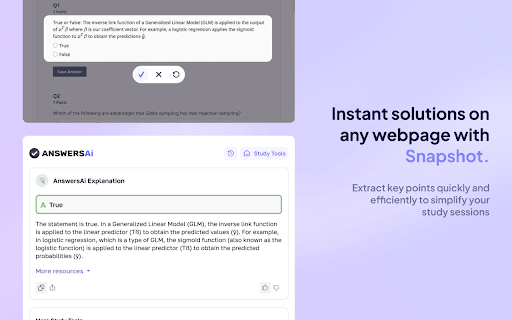 AnswersAi ai chrome extension logo