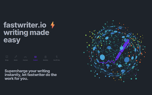 FastWriter.io Extension ai chrome extension