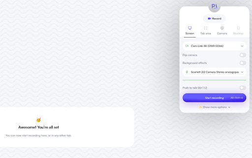 Proced.AI ai chrome extension