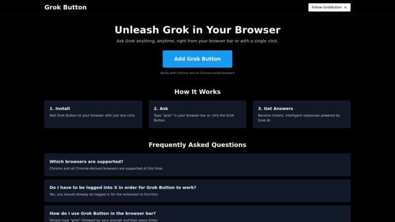 Top Grok Button AI Tool Review
