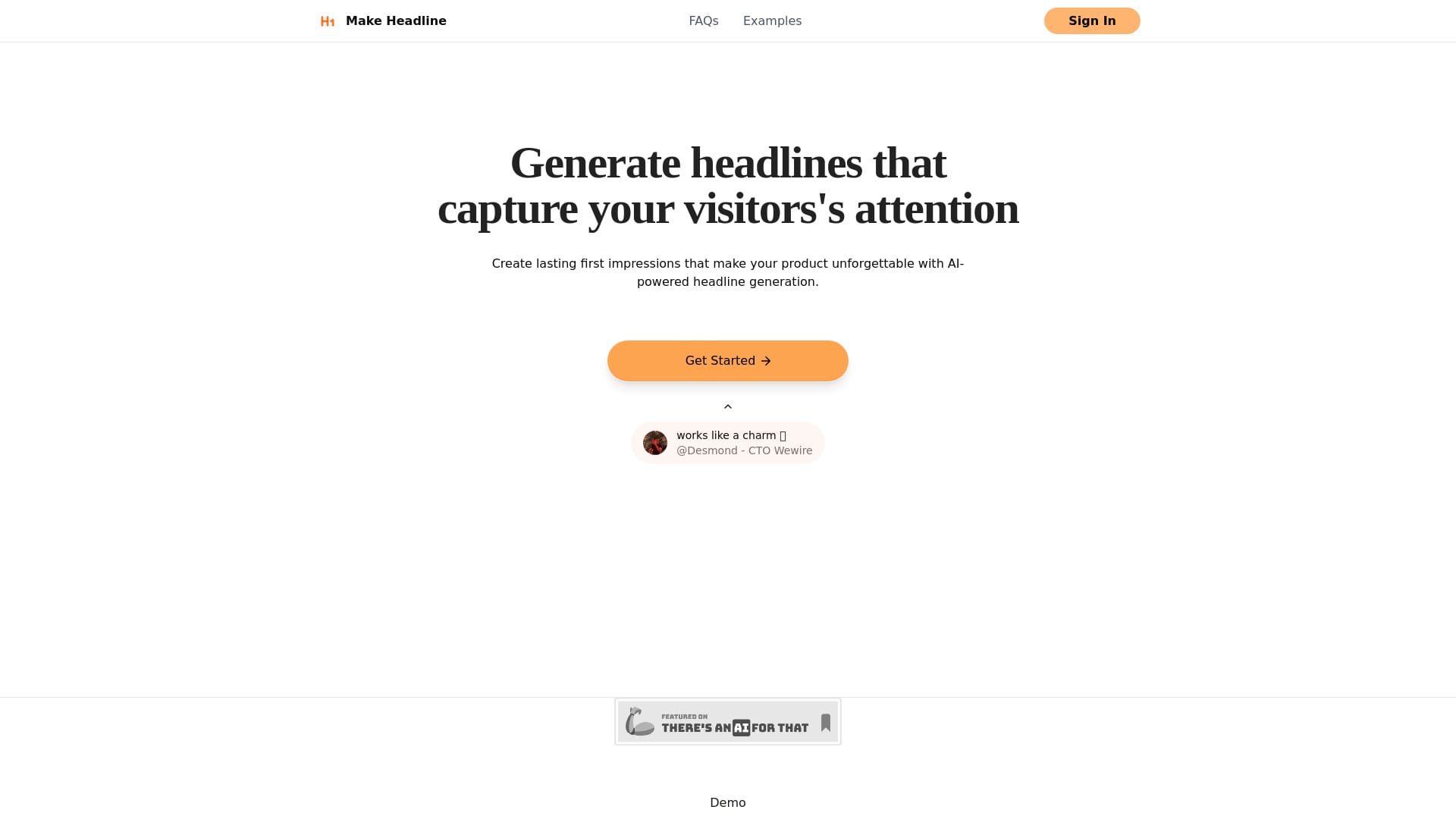 Make Headline logo