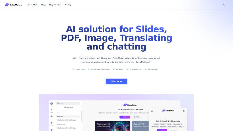 Top Echomates AI Tool Review