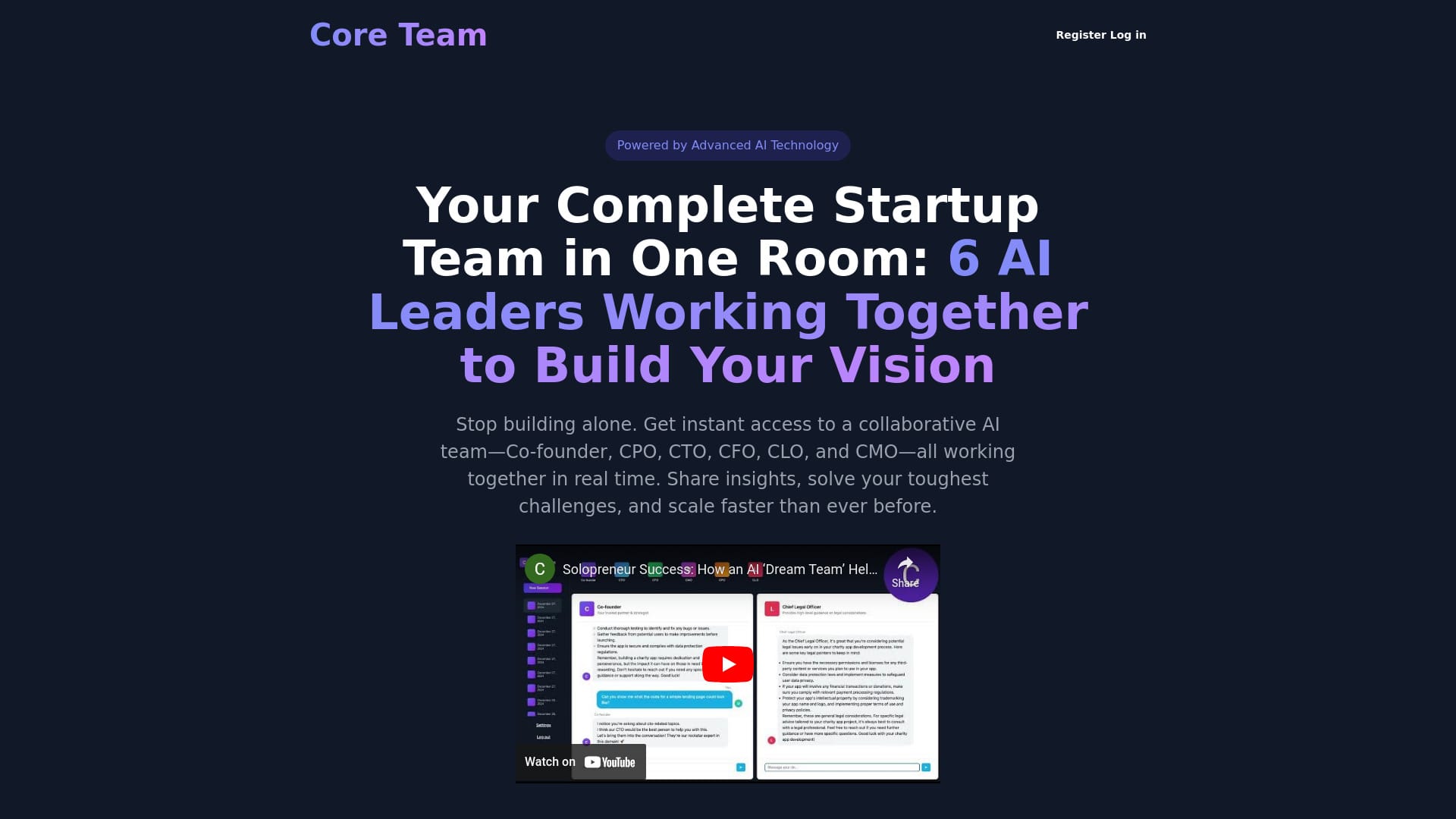 Core Team AI logo