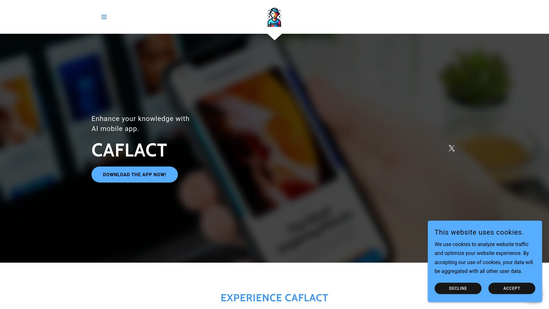 Caflact logo
