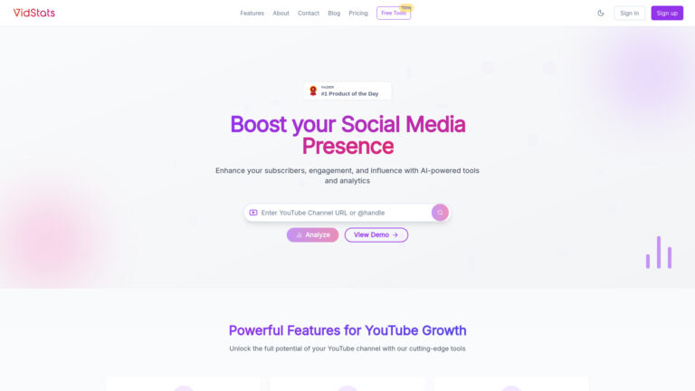 New Vidstats AI Tool Review