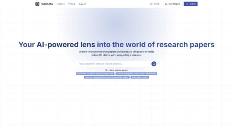 Powerful Paperlens AI Tool Review