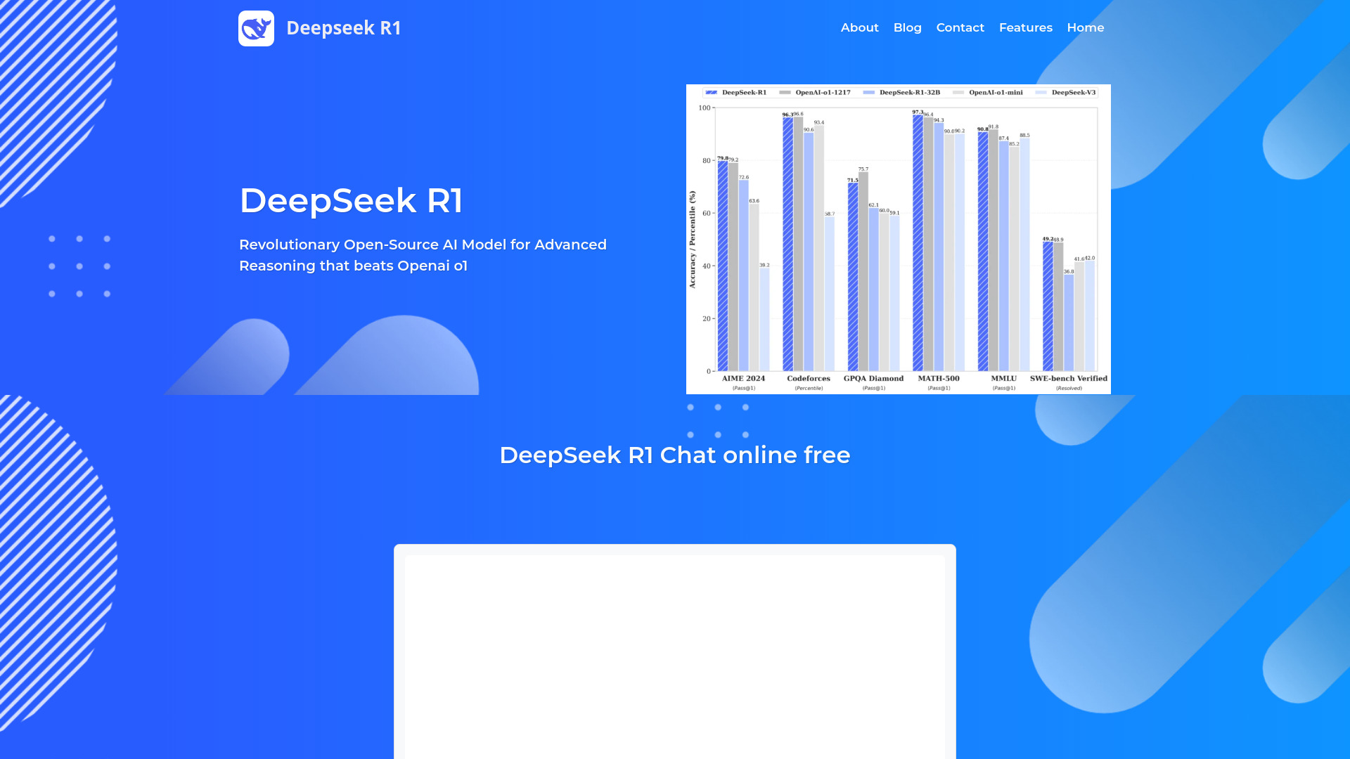 DeepSeek R1 Online logo