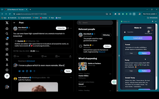 WhatsApp Message Enhancer ai chrome extension logo
