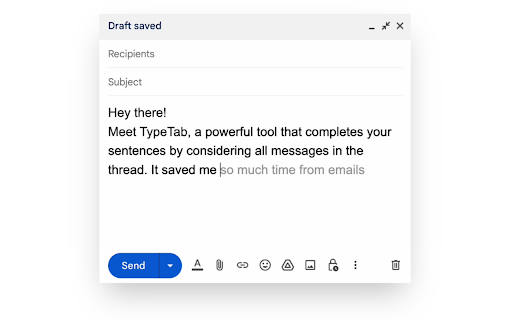 TypeTab ai chrome extension logo